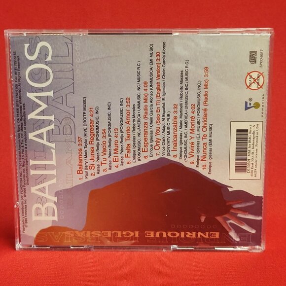 Enrique Iglesias Bailamos Greatest Hits CD 1999 - Picture 2 of 9